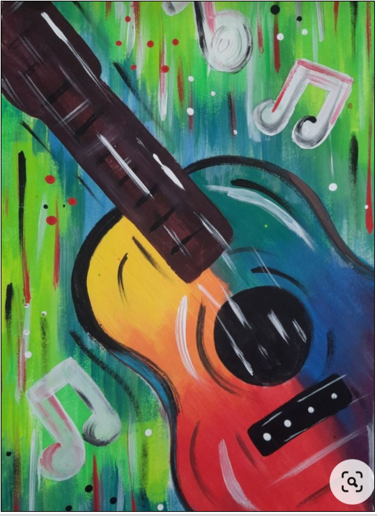 Eatons Hill Hotel - Guitar Paint n Sip - 16 October 6.30pm-8.30pm