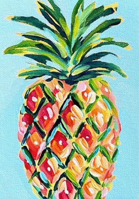 Eatons Hill Hotel - Pineapple Paint n Sip - 6 November - 6.30pm-8.30pm