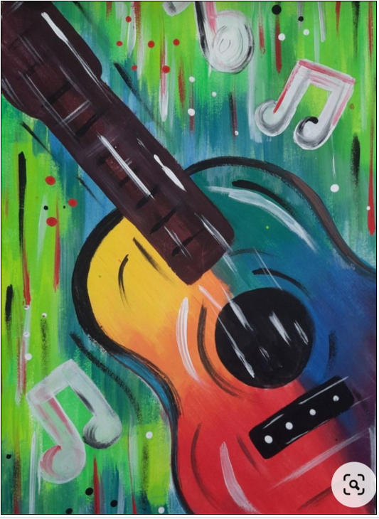 Eatons Hill Hotel - Guitar Paint n Sip - 16 October 6.30pm-8.30pm